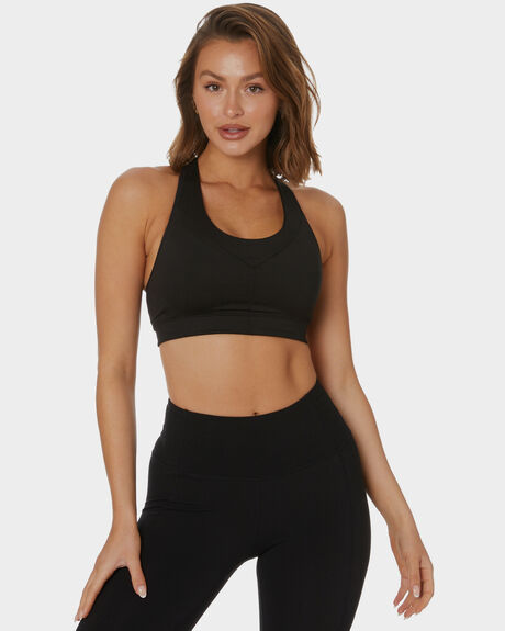BLACK WOMENS ACTIVEWEAR PATAGONIA SPORTS BRAS - 32045BLACK