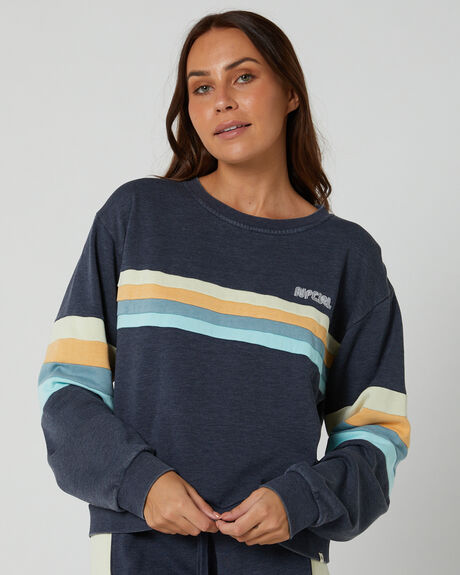 NAVY WOMENS CLOTHING RIP CURL JUMPERS - 056WFL-49