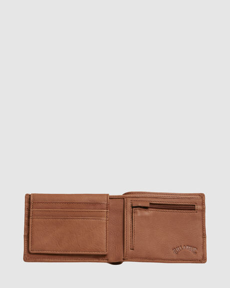 TAN MENS ACCESSORIES BILLABONG WALLETS - UBYAA00193-CQB0
