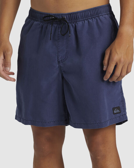 CROWN BLUE MENS CLOTHING QUIKSILVER BOARDSHORTS - AQYJV03151-BQY0
