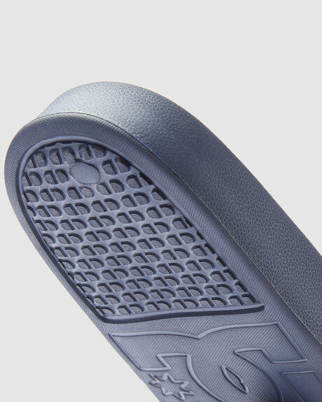 NAVY CAMEL MENS FOOTWEAR DC SHOES SLIDES + THONGS - ADYL100043-NC2