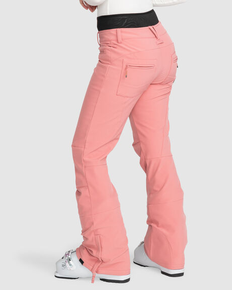 DUSTY ROSE SNOW WOMENS ROXY SNOW PANTS - ERJTP03232-MKP0