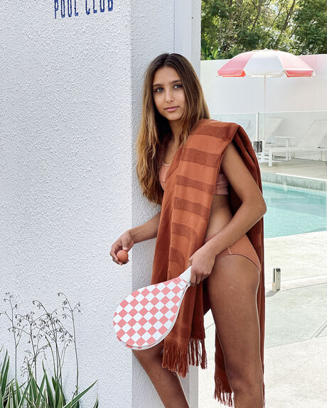 CHECKERBOARD WOMENS ACCESSORIES SUNNYLIFE BEACH ACCESSORIES - S2WBATCB