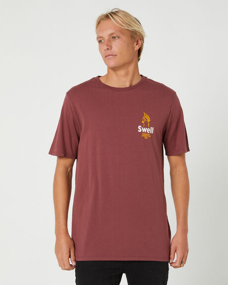 OXBLOOD MENS CLOTHING SWELL GRAPHIC TEES - S5231005OXBLD