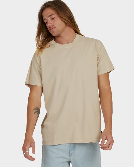 GOLDEN MENS CLOTHING BILLABONG BASIC TEES - UBYZT00162-GDN