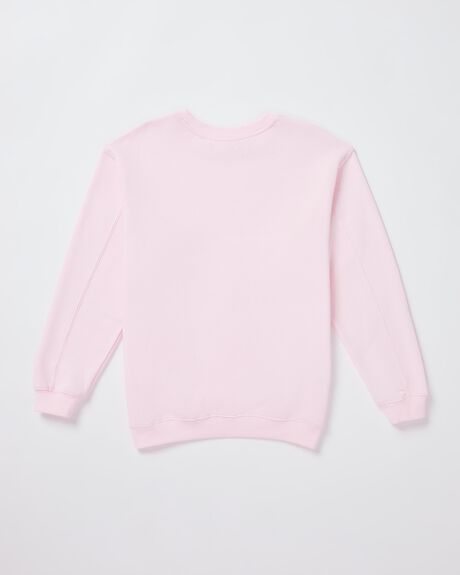 PINK KIDS YOUTH GIRLS SUBTITLED JUMPERS + HOODIES - 1000104890-PNK-8-9