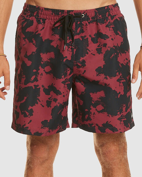 MINERAL RED MENS CLOTHING QUIKSILVER BOARDSHORTS - EQYJV04004-MMZ8