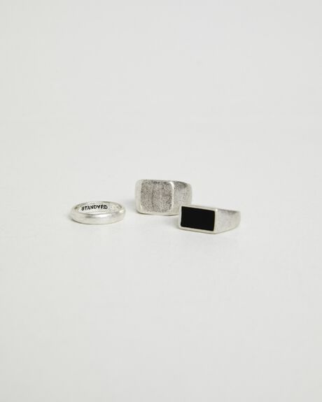 SILVER MENS ACCESSORIES STANDARD JEAN CO JEWELLERY - STMS25151-SIL-ONE