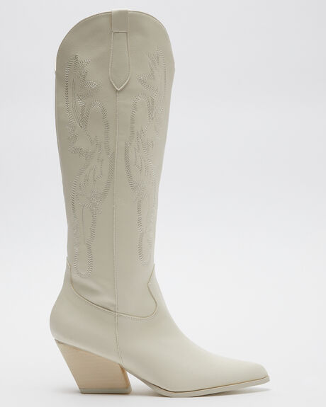 BONE WOMENS FOOTWEAR BILLINI BOOTS - B1372-BONE