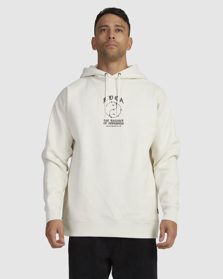 BONE MENS CLOTHING RVCA HOODIES - UVYFT00261-WEJ0