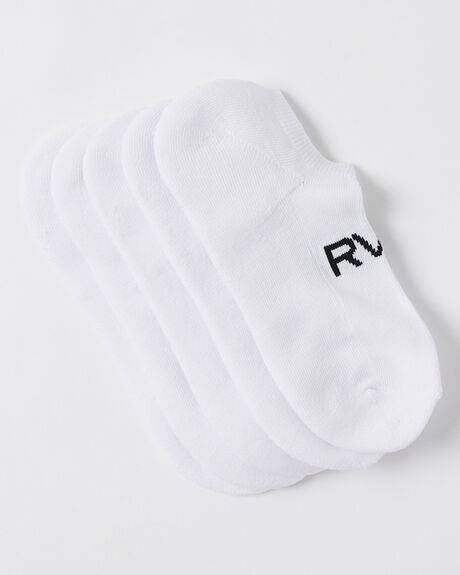 WHITE MENS ACCESSORIES RVCA SOCKS + UNDERWEAR - UVYAA00112WHT
