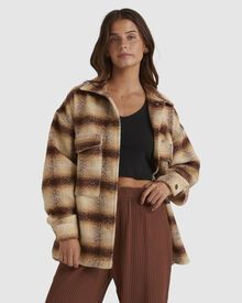 Fur keeps jacket billabong on sale