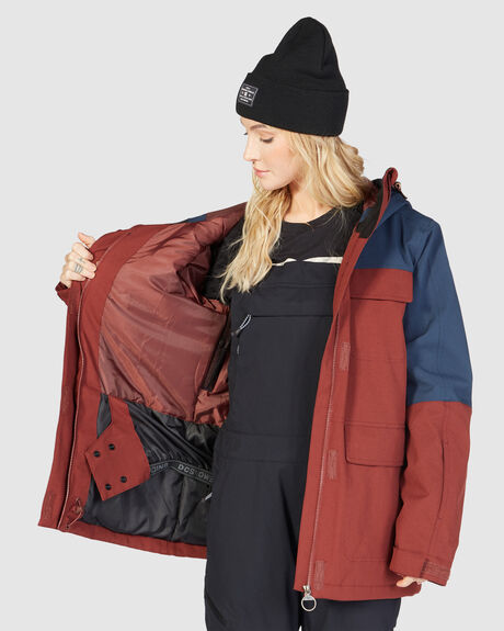 ANDORA SNOW WOMENS DC SHOES SNOW JACKET - ADJTJ03029-RSD0