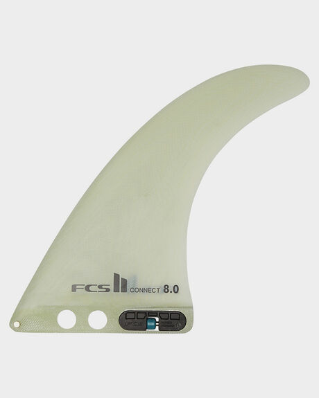 CLEAR SURF ACCESSORIES FCS FINS - FCON-PG02-LB-80-RCLR