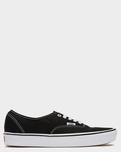 Vans classic black lace up hot sale
