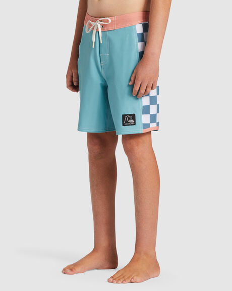 REEF WATERS KIDS YOUTH BOYS QUIKSILVER BOARDSHORTS - EQBBS03660-BJG0