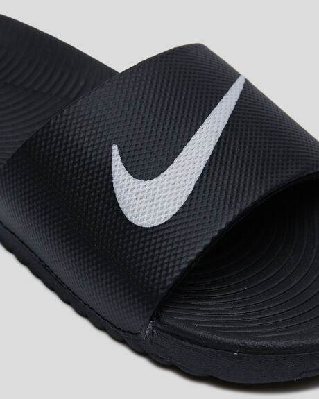 BLACK KIDS BOYS NIKE THONGS - 819352-001