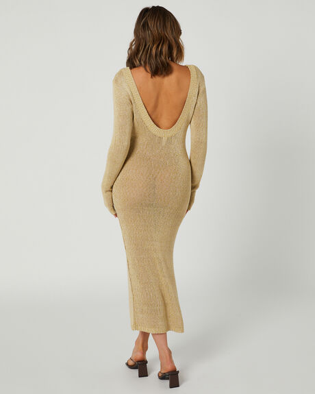 GOLDEN WOMENS CLOTHING TIGERLILY DRESSES - T621428GOL
