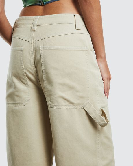 BEIGE WOMENS CLOTHING NEON HART PANTS - 51910800022