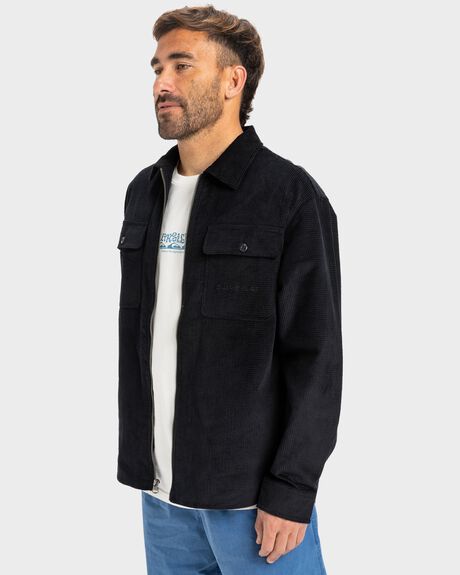 BLACK MENS CLOTHING QUIKSILVER COATS + JACKETS - EQYJK04151-KVJ0