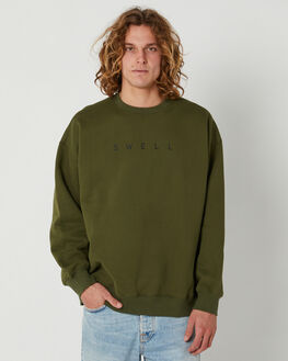 Green outlet crew neck