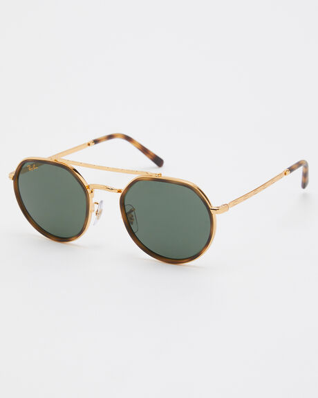 GOLD MENS ACCESSORIES RAY-BAN SUNGLASSES - 0RB3765919631