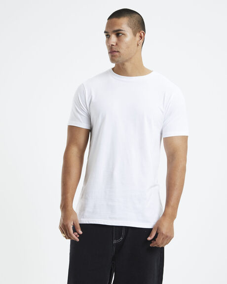 WHITE MENS CLOTHING GENERAL PANTS CO. BASICS T-SHIRTS + SINGLETS - 10976300013