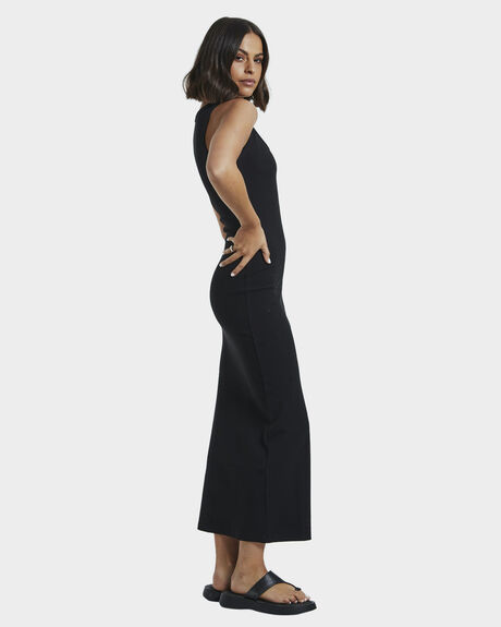 BLACK WOMENS CLOTHING GENERAL PANTS CO. BASICS DRESSES - 47116900026