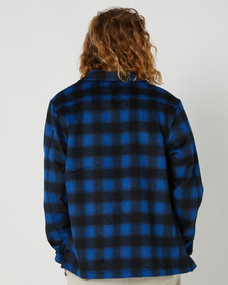 BLUE MENS CLOTHING MISFIT SHIRTS - MT035407BLUE