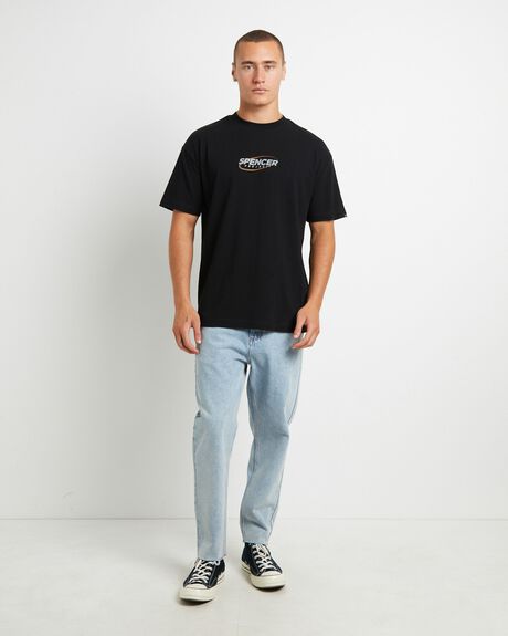 BLACK MENS CLOTHING SPENCER PROJECT T-SHIRTS + SINGLETS - 1000105522-BLK-S