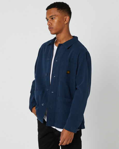 NAVY MENS CLOTHING DEPACTUS JACKETS - D5223382NAVY