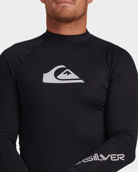 BLACK SURF MENS QUIKSILVER RASHVESTS - EQYWR03297-KVJ0