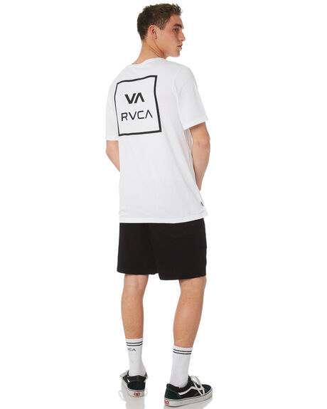 WHITE MENS CLOTHING RVCA GRAPHIC TEES - R172062WHT