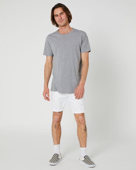 ROGUE WHITE MENS CLOTHING ABRAND SHORTS - 809783117