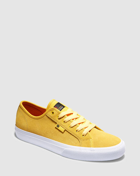 GOLD MENS FOOTWEAR DC SHOES SNEAKERS - ADYS300637-GLD