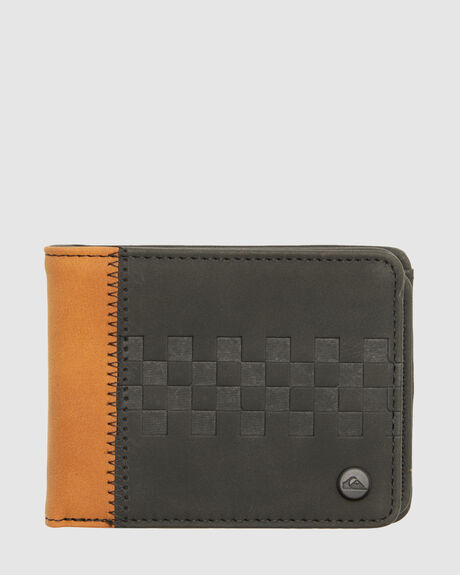 BLACK MENS ACCESSORIES QUIKSILVER WALLETS - AQYAA03389-KVJ0