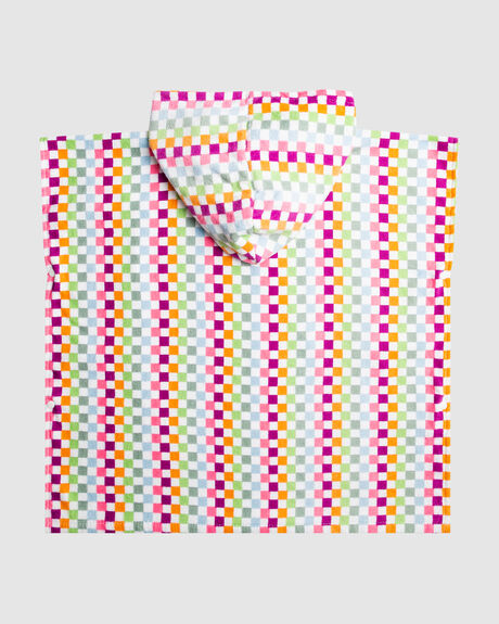 BRIGHT WHITE CHECK KIDS GIRLS ROXY TOWELS - ERLAA03050-WBB1