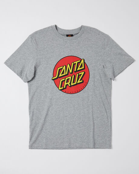 GREY MARLE KIDS BOYS SANTA CRUZ TOPS - SB123-SS01GRYM