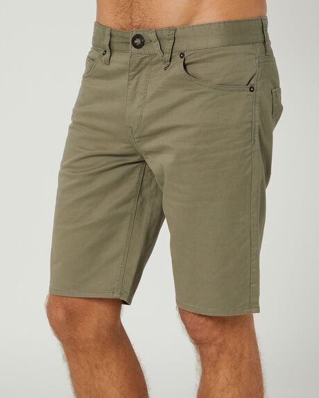 Volcom Solver Lite Mens Short - Army Green Combo | SurfStitch