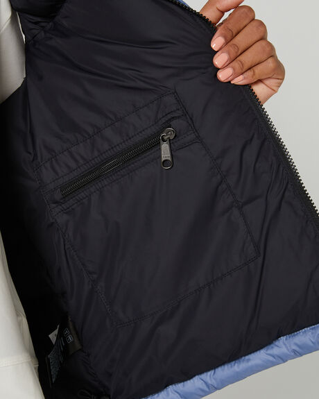 FOLK BLUE WOMENS CLOTHING THE NORTH FACE JACKETS - NF0A3XEP73A