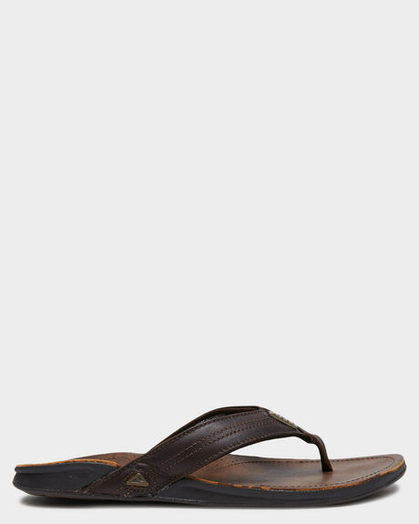 DARK BROWN MENS FOOTWEAR REEF THONGS - 2616DB2