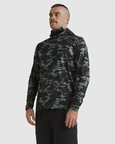 BLACK SURF MENS QUIKSILVER RASHVESTS - EQYWR03429-KVJ8