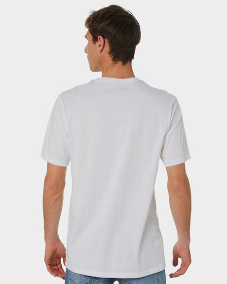 WHITE MENS CLOTHING VOLCOM BASIC TEES - A5032074WHT