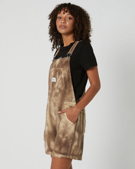 PIGMENT COFFEE WOMENS CLOTHING STUSSY PLAYSUITS + OVERALLS - ST123604PIGCOF