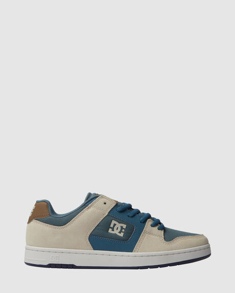 GREY BLUE WHITE MENS FOOTWEAR DC SHOES SNEAKERS - ADYS100765-XSBW