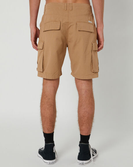 TAN MENS CLOTHING DEPACTUS SHORTS - DEMS23220TAN