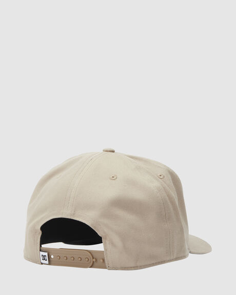 PLAZA TAUPE MENS ACCESSORIES DC SHOES HEADWEAR - ADYHA04134-THZ0