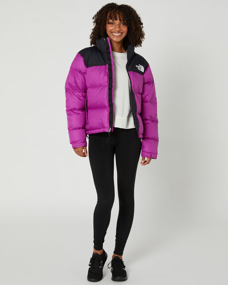 PURPLE CACTUS FLOWER WOMENS CLOTHING THE NORTH FACE COATS + JACKETS - NF0A3XEO.YV3
