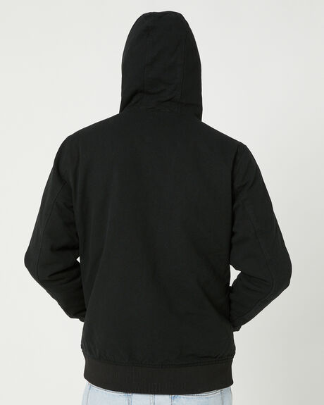 BLACK MENS CLOTHING DEPACTUS JACKETS - D5221381BLK