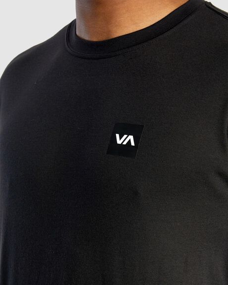 BLACK MENS CLOTHING RVCA SPORTSWEAR - AVYZT01367-BLK